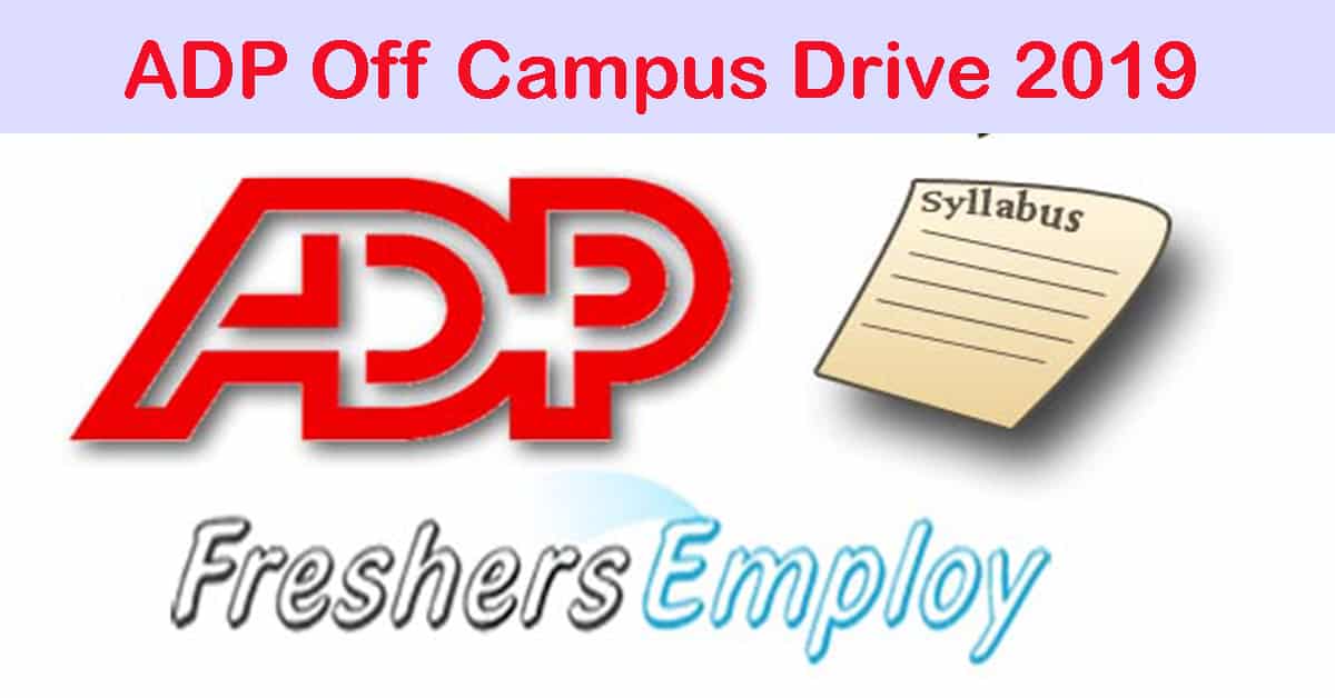 ADP Off Campus Drive 2019