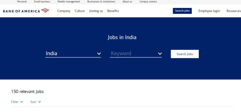 Bank Of America Recruitment 2021 Apply 20 Fresher And Experienced Job