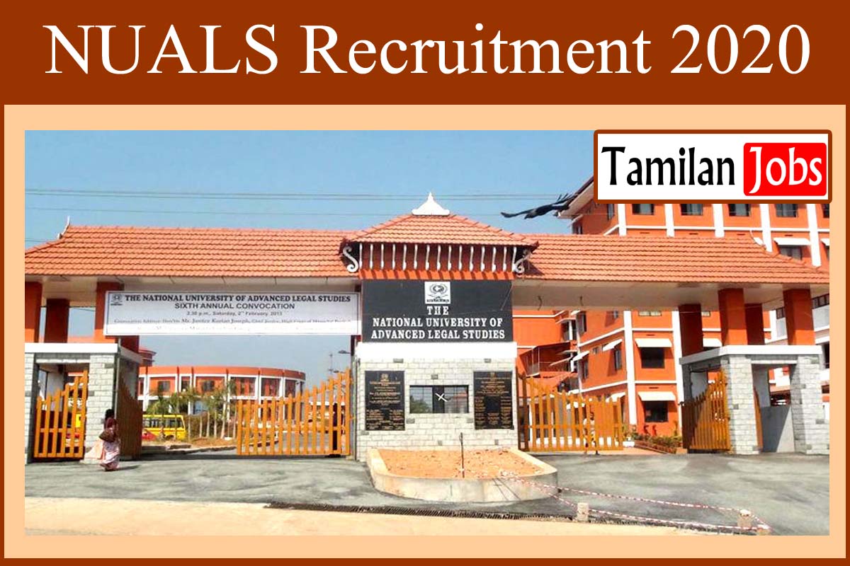 NUALS Recruitment 2020