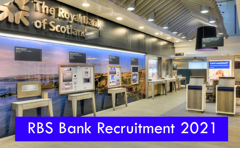 Rbs Bank Recruitment 2021 Apply Online Fresher Experienced Job Openings