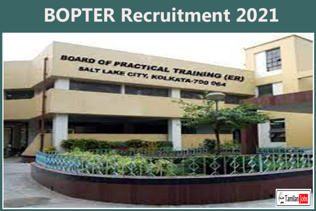 BOPTER Recruitment 2021 Out - Apply Online Junior Accountant Jobs