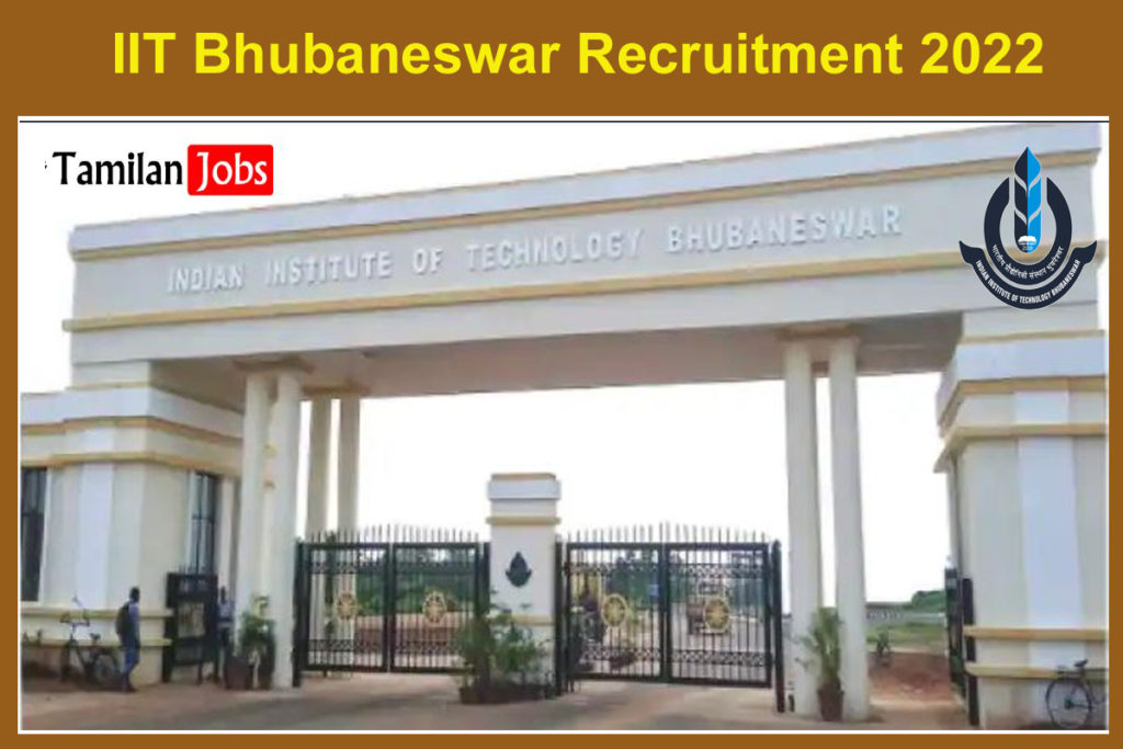 IIT Bhubaneswar Recruitment 2022 Out Apply For Junior Research Fellow