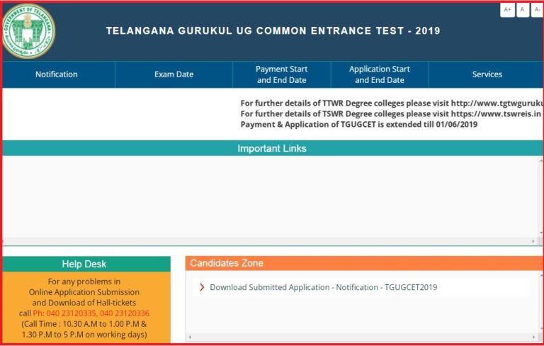 TGUGCET Admit Card 2022 OUT, Check Exam Date Here