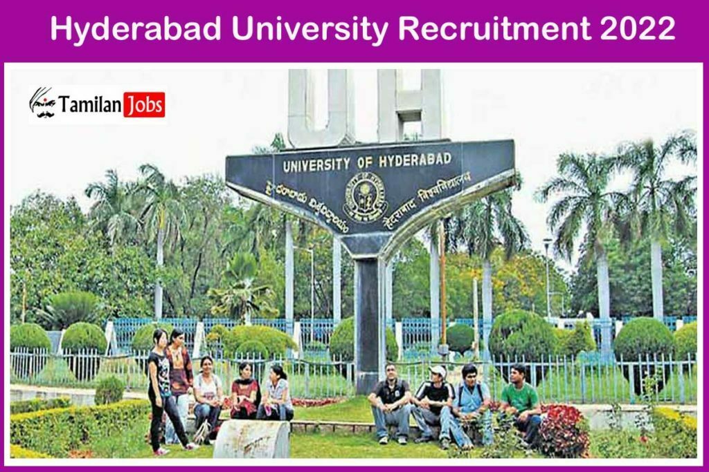 Hyderabad University Recruitment 2022 Out Various Guest Faculty Jobs