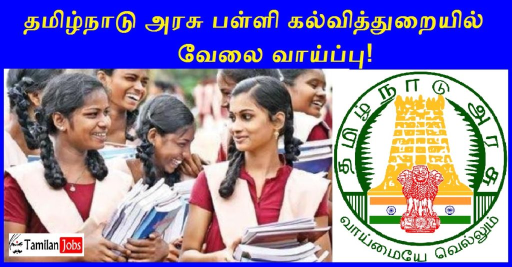 TN School Education Department Recruitment 2024 Latest Job Opportunity   Rg 1024x534 