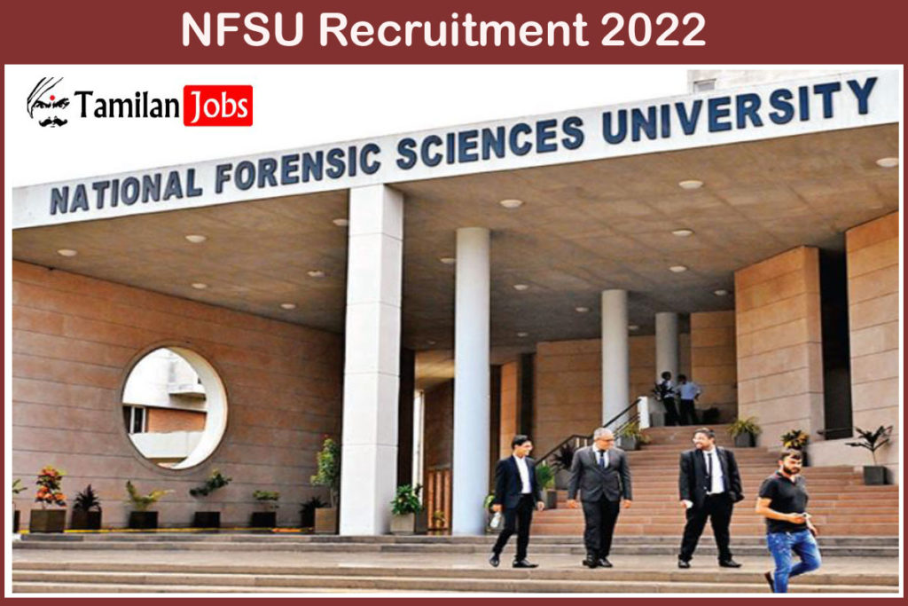 NFSU Recruitment 2022 - Specialist Doctor Apply Through An Walkin!