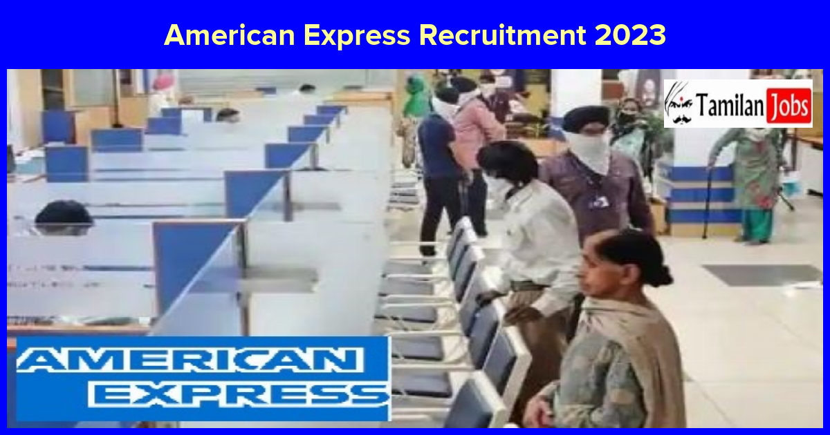 American Express Recruitment 2023 - Apply Fresher job Openings