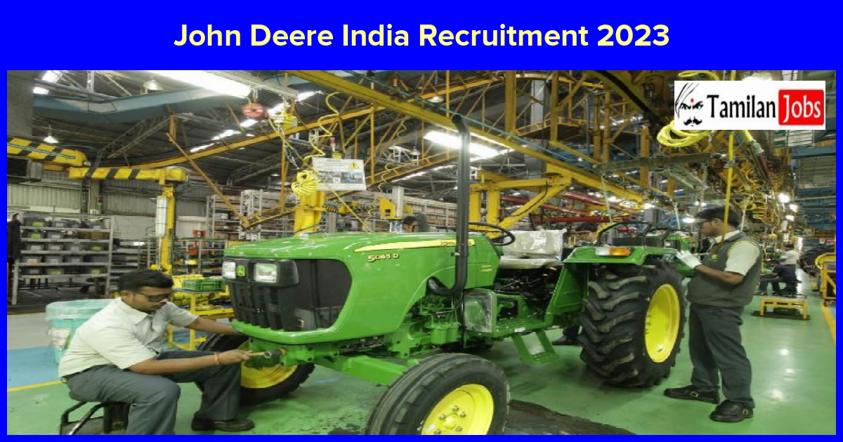 John Deere India Recruitment 2023 Fresher & Experienced Job Openings