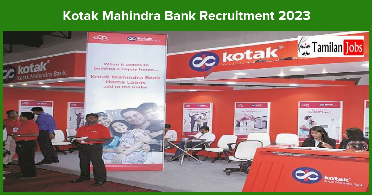 Kotak Mahindra Bank Recruitment 2023 - Apply Fresher Job Openings