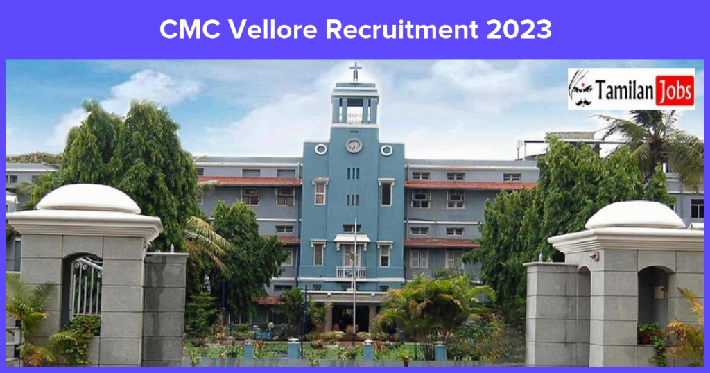 CMC Recruitment 2023 – Apply Online Freshers & Experienced Job Openings ...