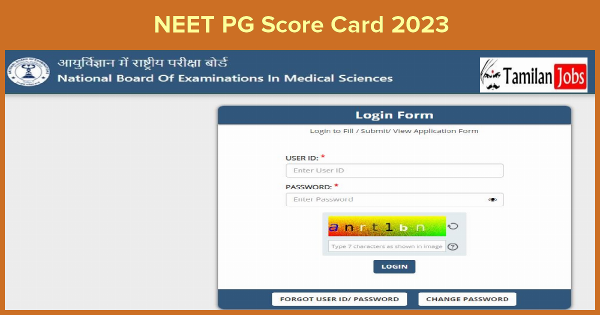 NEET PG Score Card 2023 Released Check Scorecard Here 