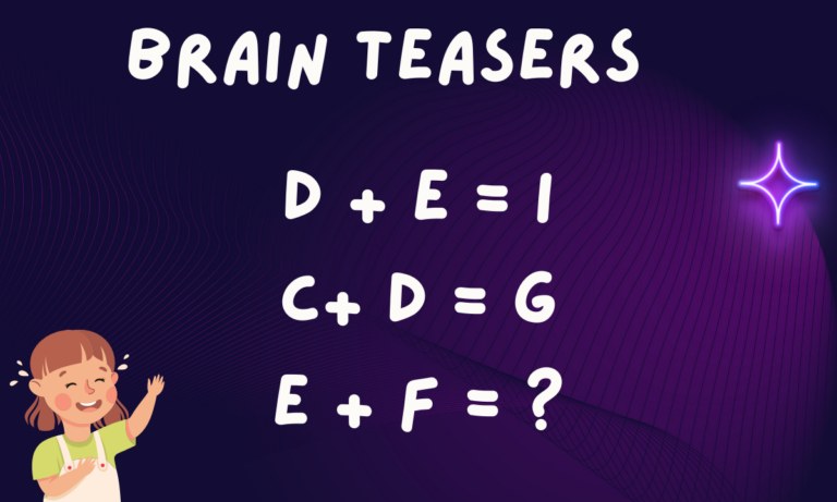 Brain Teaser: Solve This Tricky Puzzle Equation in 5 Secs! D+E=I