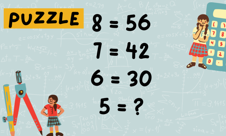 Brain Teaser: Solve This Tricky Math Puzzle in 7secs 4/27/2023