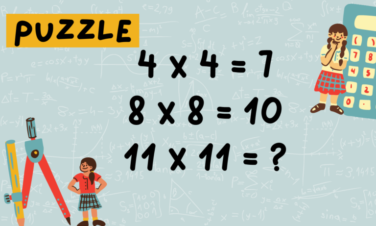 Brain Teaser: Solve This Tricky Math Puzzle in 15 secs 4/27/2023