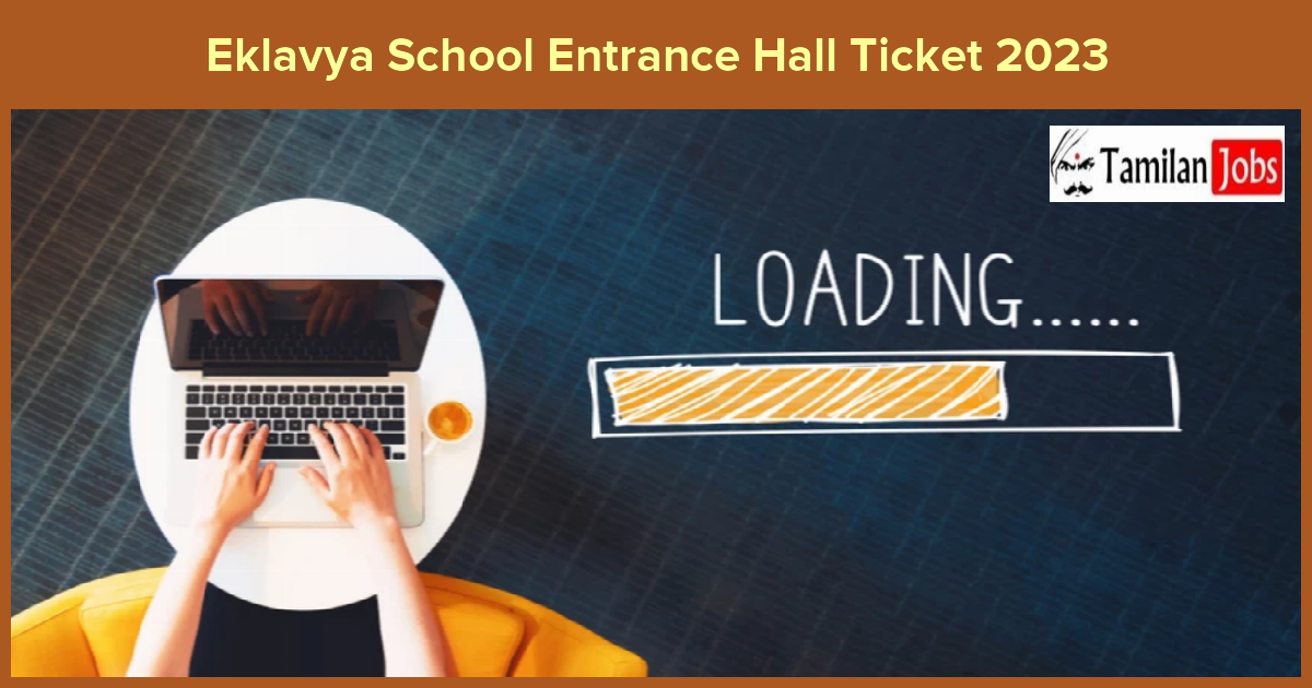 Eklavya School Entrance Hall Ticket 2023