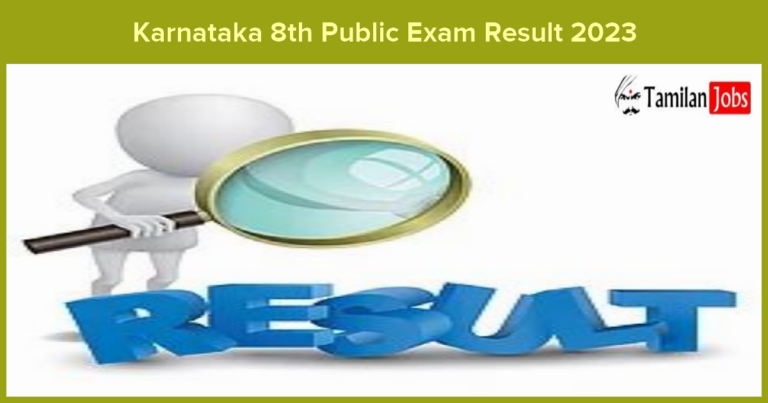 Karnataka 8th Public Exam Result 2023