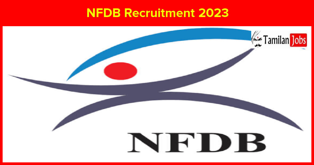 NFDB Recruitment 2023