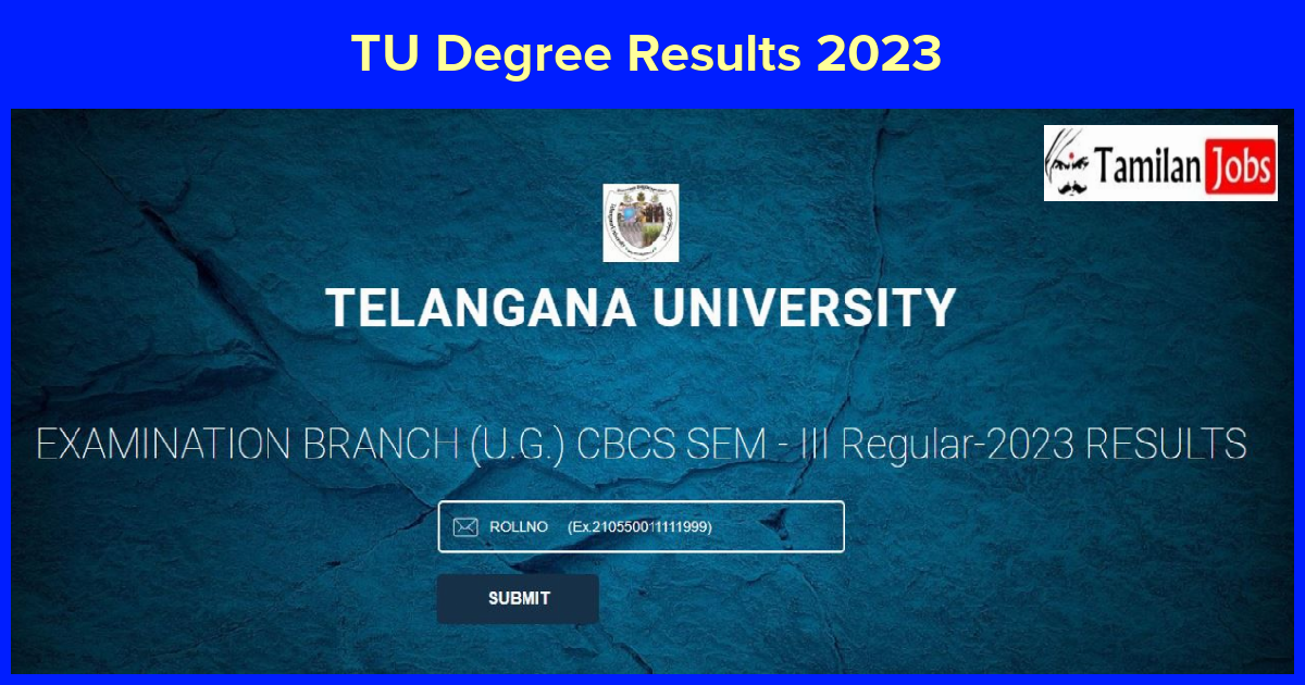 TU Degree Results 2023 