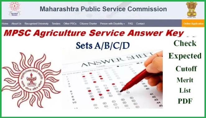 Mpsc Agriculture Service Mains Answer Key 2023 Out, Check Exam Key, Objections