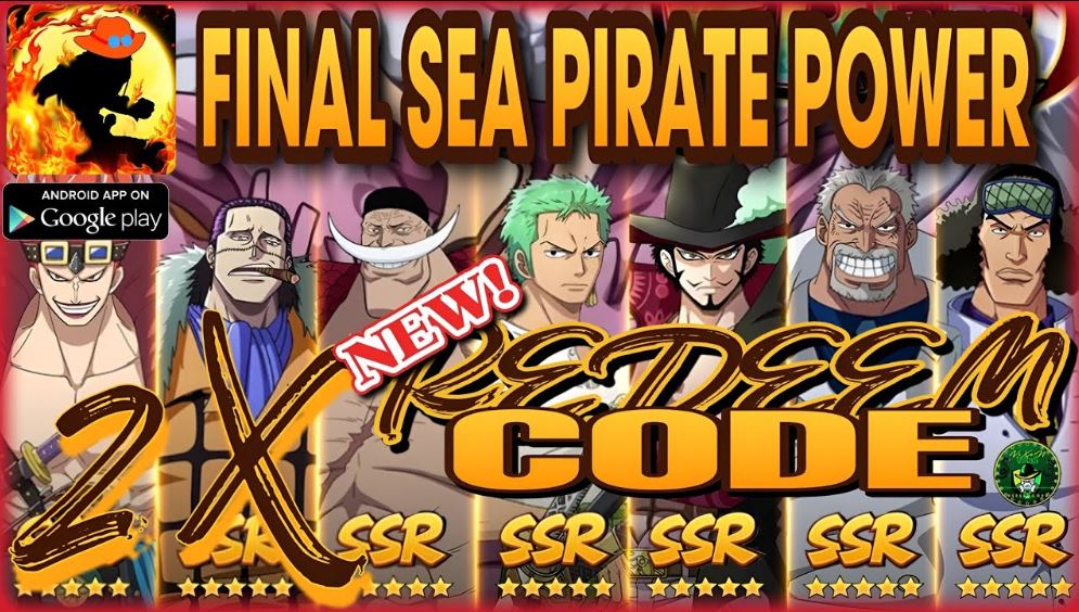 Final Sea Pirate Power Active Codes June 2023