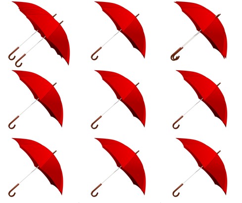 Brain Teaser: Find How Many Umbrella In The Picture? Only Sharp Eyes Can Solve