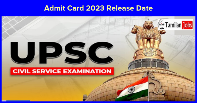 UPSC CSE Admit Card 2023 Release Date: Civil Service Pre Exam on 28 May