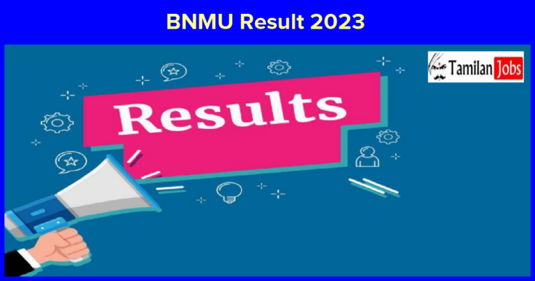 BNMU Result 2023 Rleased for UG/PG Semester Exams