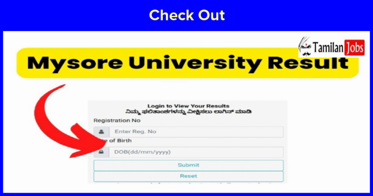 Mysore University Result 2023 Released UOM UG, PG Sem Results