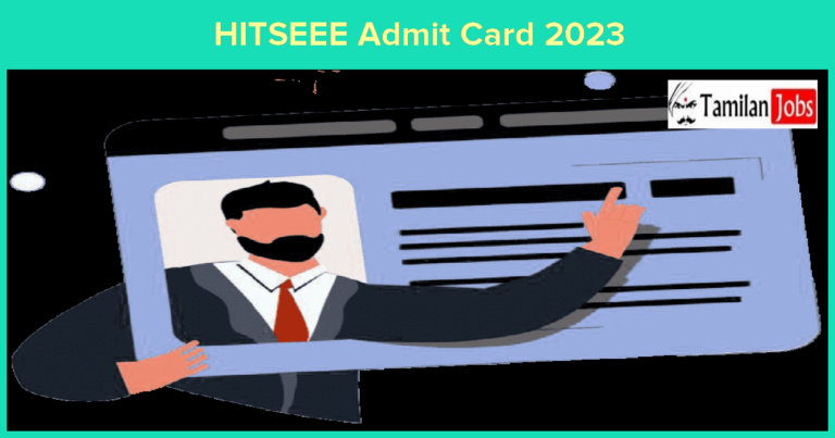 HITSEEE Admit Card 2023