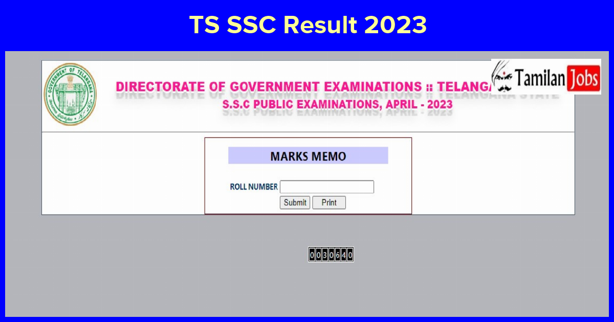 TS SSC Result 2023 (Out) Download 10th Results Bse.telangana.gov.in