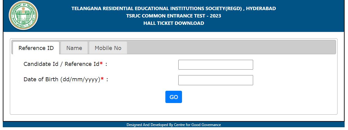 Telangana CET Hall Ticket 2023