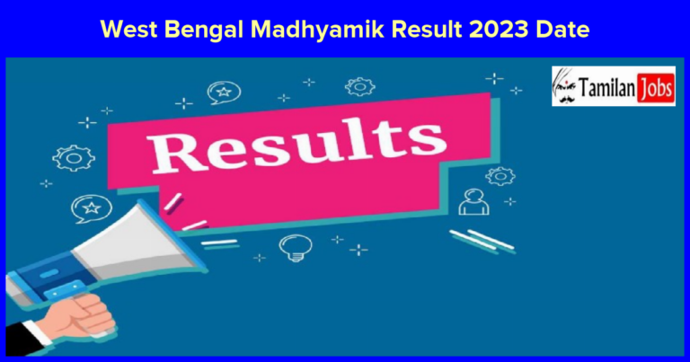 West Bengal Madhyamik Result 2023 Date OUT, Check Details