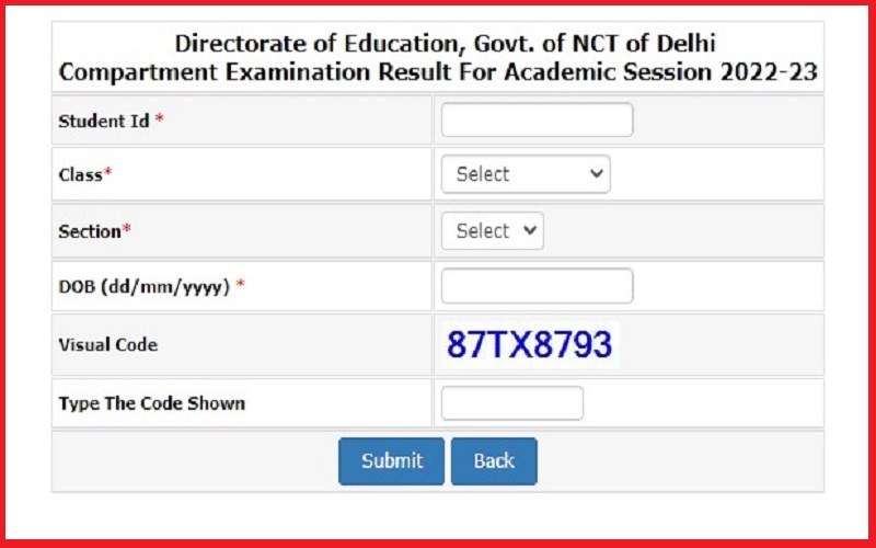 Edudel 9Th 11Th Compartment Result 2023