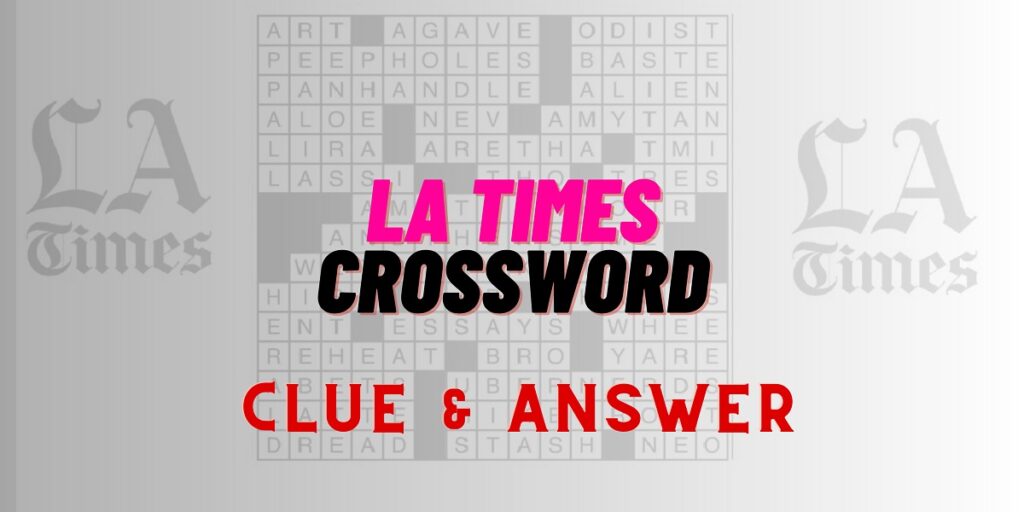 Most Cunning Crossword Clue LA Times Crossword Answer