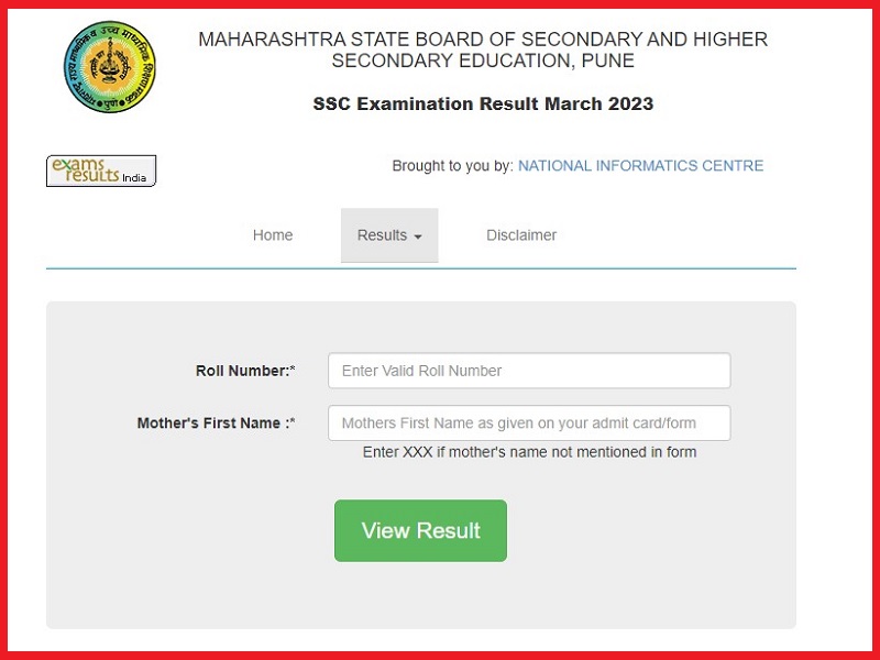 Maharashtra SSC Results 2023 