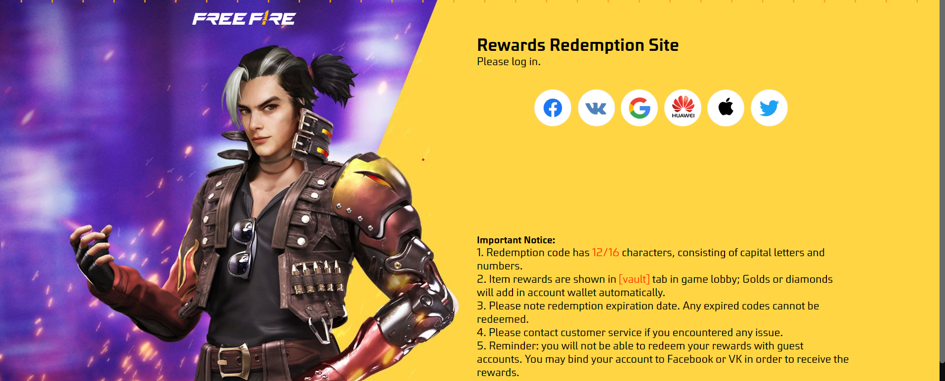Free Fire Max Redeem Codes (19 September 2023) - Free Emotes And Room Cards