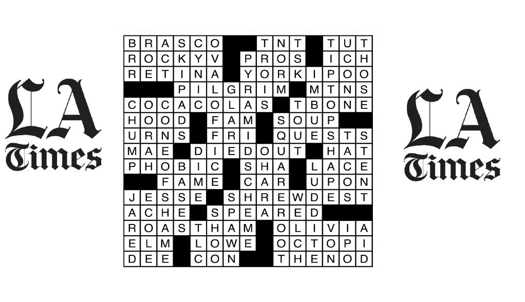 LA Times Crossword June 26 2023 Clues And Answers