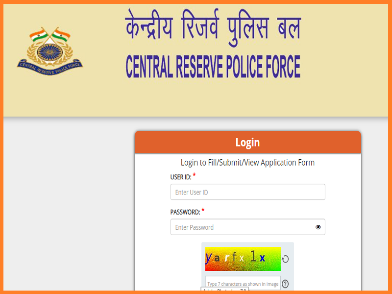 CRPF ASI, HC Admit Card 2023