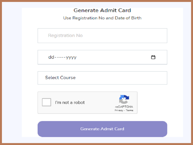 DDU Admit Card 2023