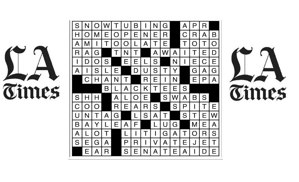 LA Times Crossword July 29, 2023 Clues And Answers