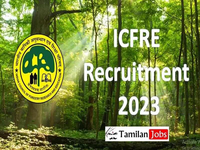 ICFRE Recruitment 2023