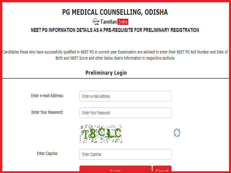 Odisha NEET PG Counselling 2023 Round 3 Registration Now Open