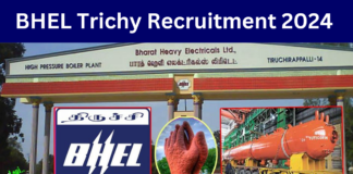 BHEL Trichy Recruitment 2024