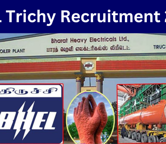 BHEL Trichy Recruitment 2024