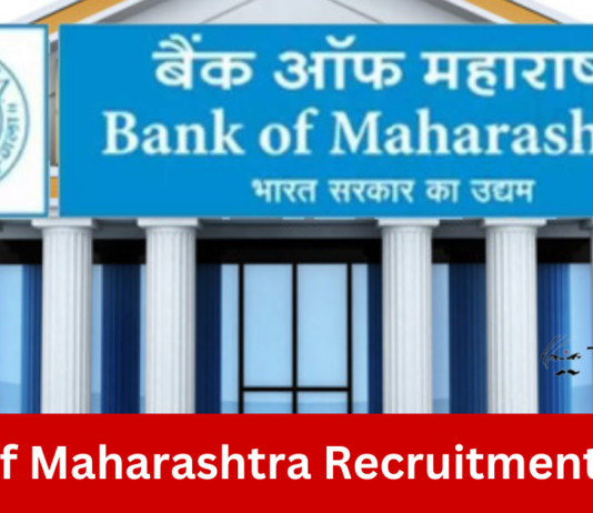 Bank of Maharashtra Recruitment 2024