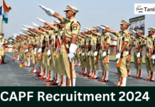 CAPF Recruitment 2024