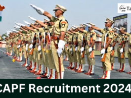 CAPF Recruitment 2024