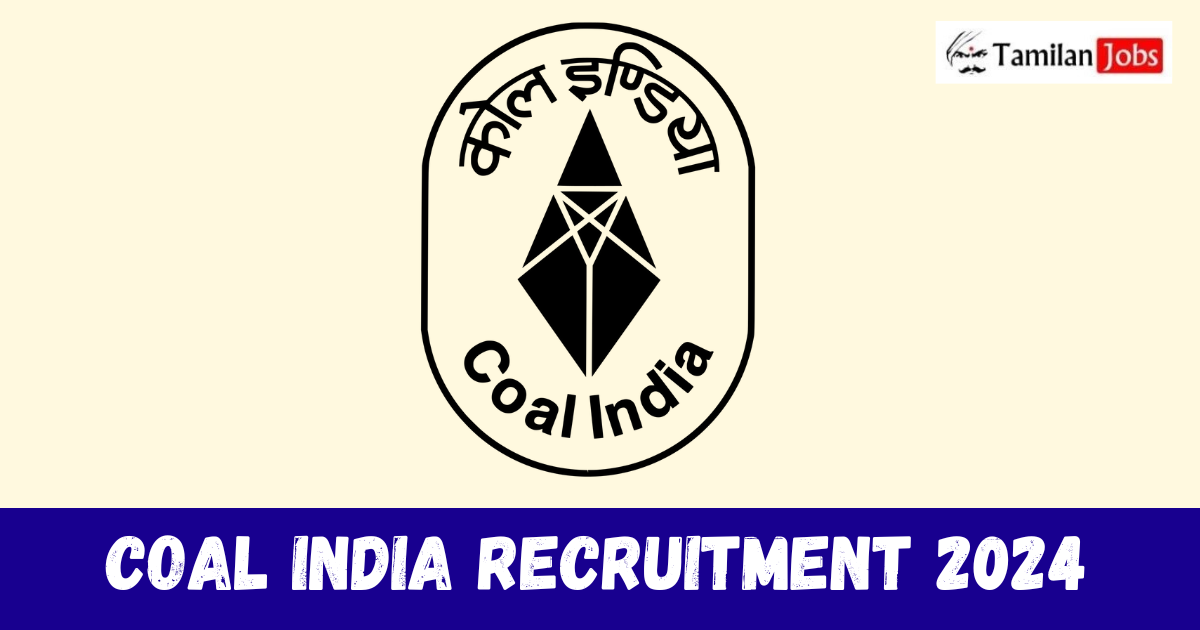 Coal India Recruitment 2024