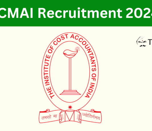 ICMAI Recruitment 2024