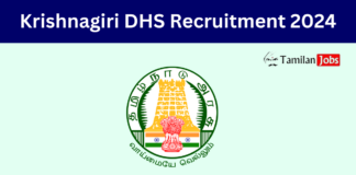 Krishnagiri DHS Recruitment 2024